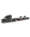 Ertl 1/32 Big Roads Peterbilt With Lowboy Die-cast Bobcat Skid Loaders Toy 2-4 - Ages 2-4