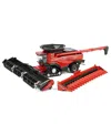 Ertl 1/64 Case Ih Axial-flow Af11 Combine With Draper Head & Corn Head - Ages 5-7 Years In Multi
