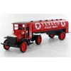Ertl Texaco No. 16 1999-1920 Pierce-arrow Semi-truck Tanker Trailer, Red