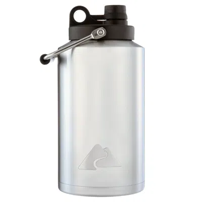 Eruule 1 Gallon Insulated Stainless-steel Water Jug, Silver
