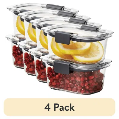 Eruule 1.3 Cup Stain-proof Food Storage Container, Set Of 2