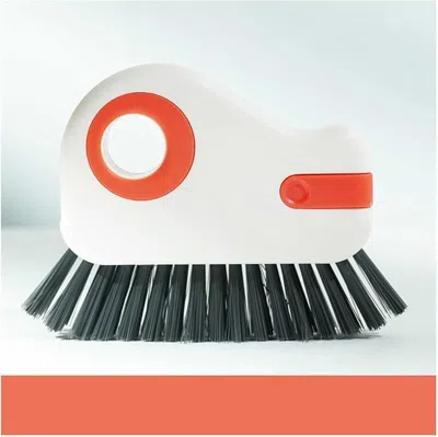 Eruule 2 In 1 Groove Cleaning Brush Window Track Cleaning Tools 2024 New Hard Bristle Crevice Cleaning Brus In Orange