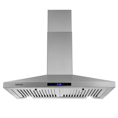 Eruule 30 Inch Wall Mount Kitchen Hood 350 Cfm Range Hood Stove Vented Hood Exhaust Fan