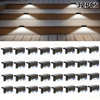 Eruule 32pcs Decorative Light Solar Energy Waterproof And Dustproof Light Source Sensing Suitable For Shopp