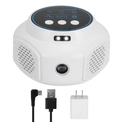 Eruule 360° Ultrasonic Mice Repellent Indoor Rodent Repeller Rat Squirrel Rodent Chaser With 3 Modes 2 Stro In White