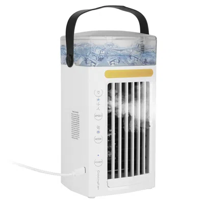 Eruule 4 In 1 Portable Air Conditioner Fan Evaporative Air Cooler Water Fan