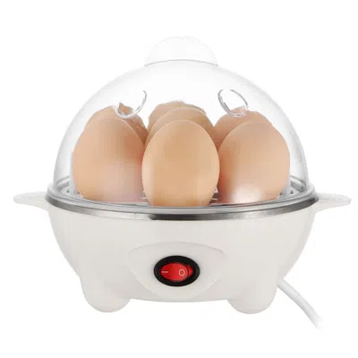 Eruule 7-capacity Electric Egg Cooker, Bpa-free, Auto-off, Measuring Cup, Hard Boiled & Steamed Vegetables,