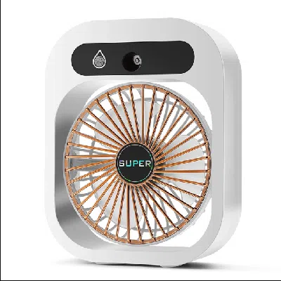 Eruule Air Conditioning Fan Desk Misting Fan Air Cooler Cooling Usb Rechargeable Humidifier Portable Spray 