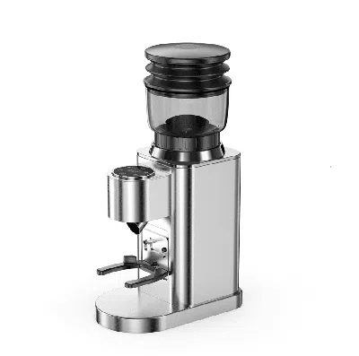 Eruule Automatic Coffee Grinder With 48-stage Grind Adjustment, 245g Coffee Bean Chamber, 160g Ground Coffe In Silver