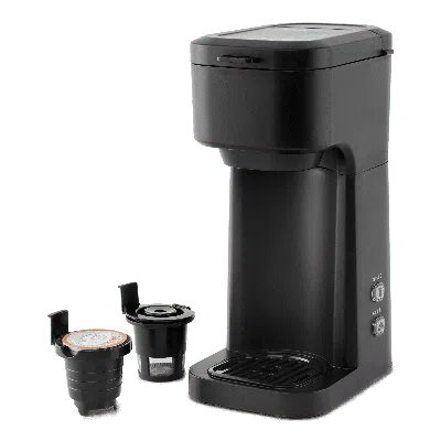Eruule Black Matte Single Serve Coffee Maker