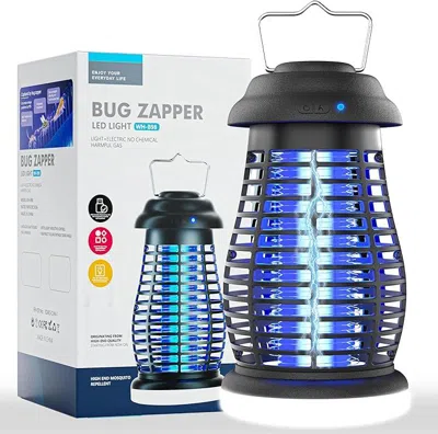 Eruule Bug Zapper Outdoor Indoor Mosquito Repellent Outdoor Patio In Black