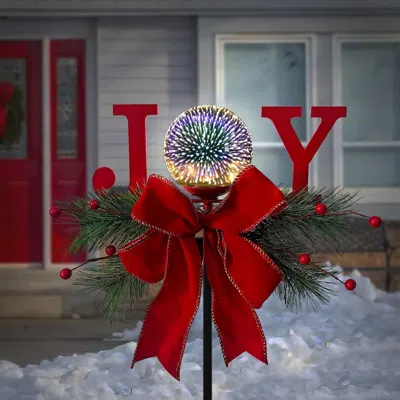 Eruule Christmas Garden Jesus Scene Decor, Solar Lighted Outdoor Nativity Set With 9 Led Lights, Christmas 