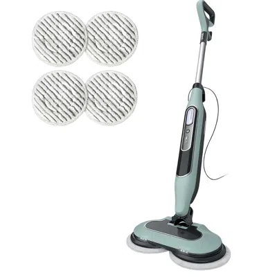 Eruule Dual Head Hard Floor Steam Mop, 3 Adjustable Steam Modes, Led Headlights, Lightweight For Home Tile 