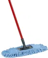 Eruule Dual-action Microfiber Sweeper Dust Mop,red In Blue