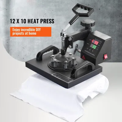 Eruule Heat Press, 12x10inch T-shirt Press Machine, T-shirt Press Heat Press 30x23cm Printing Machine Heat 