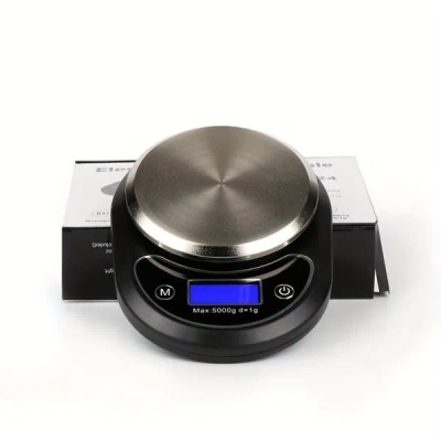 Eruule High Precision Household Food Food Electronic Baking Kitchen Scale Precision Explosion Portable Coff In Black