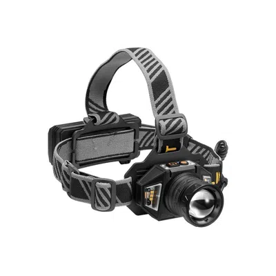 Eruule Rechargeable Head Lamp For Camping/running/hiking/fishing In Black