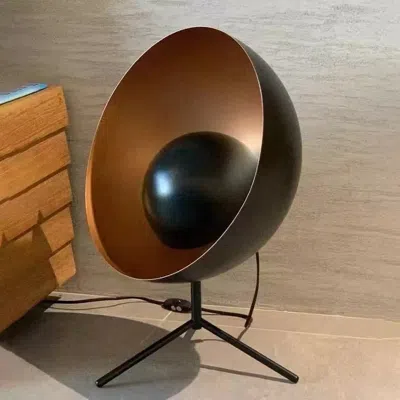Eruule Satellite Tripod Table Lamp, Retro Modern Accent Light, Office Decorative Lamp, Bedside Nightstand L In Brown