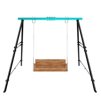 Eruule Swing Sets For Backyard, Outdoor Porch Swing Frame, Hammock Chair Stand Only, Max Load 550lbs A-fram
