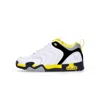 És Tribo X Vireo X Chomp On Kicks Men's Skate Shoes White/black/yellow In White/black/yellow