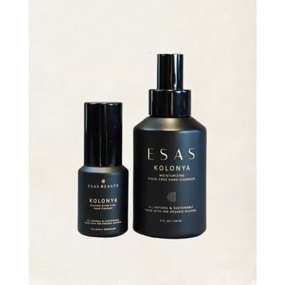 Esas Nyc Bare Kolonya Organic Rinse-free Hand Cleanser In Black