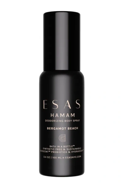 Esas Nyc Bergamot Beach Hamam Organic Deo Body Spray In Transparent