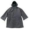 Esc Men's Grey Parka - Anthracite In Grey