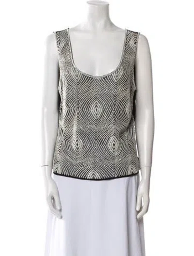Pre-owned Escada 2000's Nylon Top In Multi