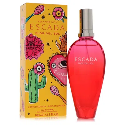 Escada 2pcs Combo  Flor Del Sol By  Eau De Toilette Spray (limited Edition) 3.4 oz Women In Multi