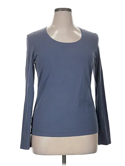 Pre-owned Escada 3/4 Sleeve T-shirt In Blue
