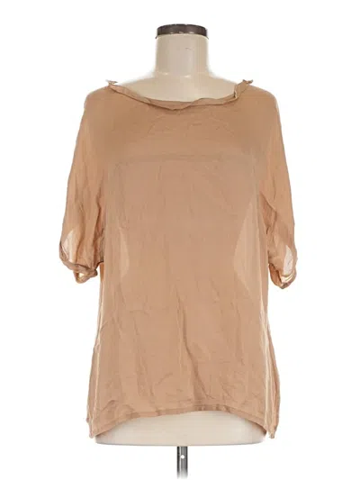 Pre-owned Escada 3/4 Sleeve T-shirt In Tan