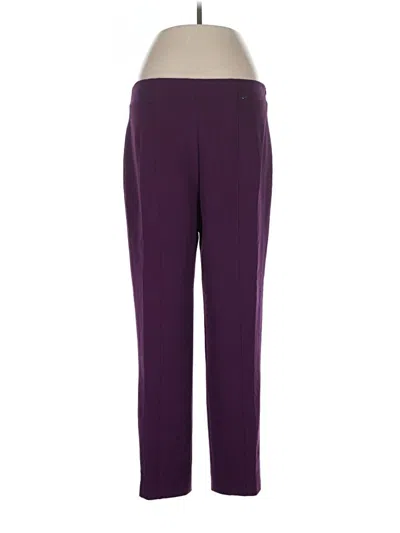 Pre-owned Escada Active Pants In Purple