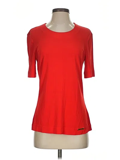 Pre-owned Escada Active T-shirt In Red