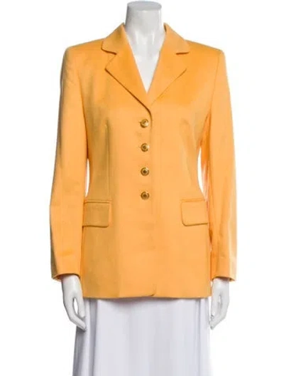 Pre-owned Escada Angora Blazer In Neutral