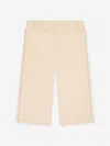 Escada Baby Girls Embroidered Logo Jersey Trousers In Neutral
