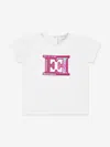 Escada Baby Girls Embroidered Logo T-shirt In White