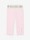 Escada Baby Girls Logo Leggings In Pink