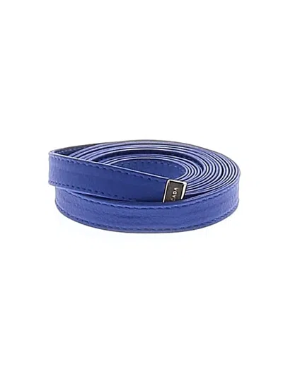 Pre-owned Escada Belt In Blue