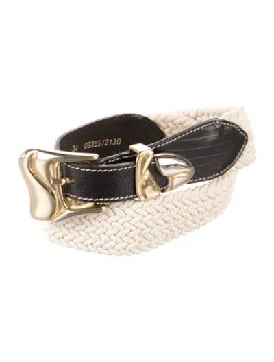 Pre-owned Escada Belt In Neutral