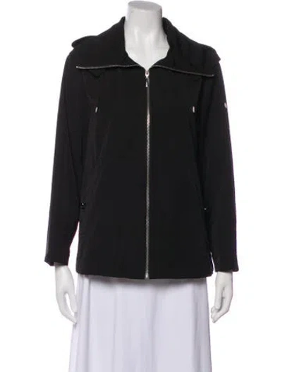 Pre-owned Escada Biker Jacket In Gray