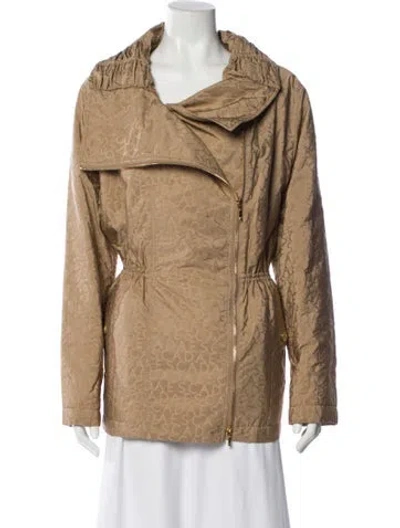 Pre-owned Escada Biker Jacket In Neutral