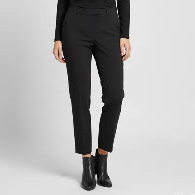 Pre-owned Escada Black Wool Blend Taxinar Tailored Trousers M