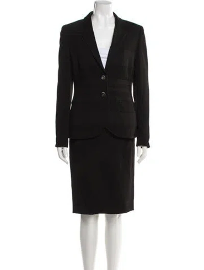 Pre-owned Escada Blazer In Black