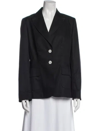 Pre-owned Escada Blazer In Black