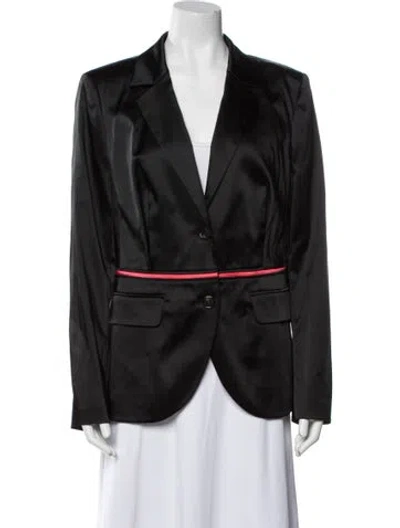 Pre-owned Escada Blazer In Black