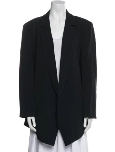 Pre-owned Escada Blazer In Black