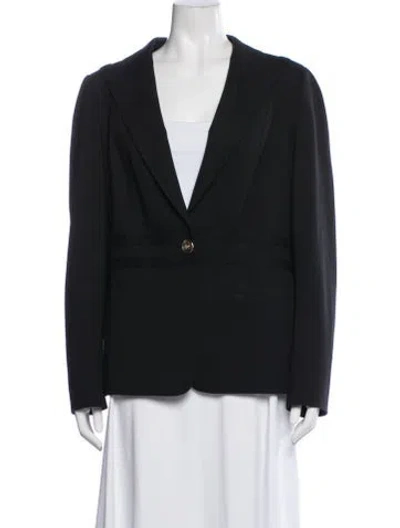 Pre-owned Escada Blazer In Black