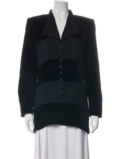 Pre-owned Escada Blazer In Black