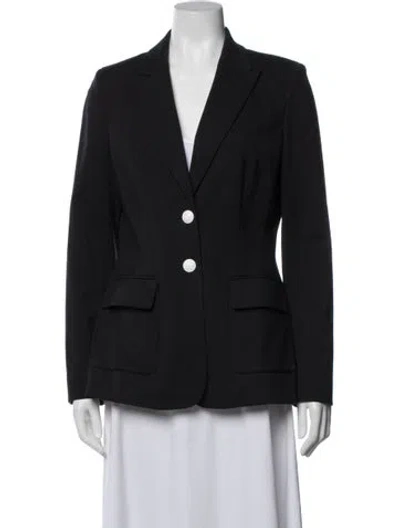 Pre-owned Escada Blazer In Black