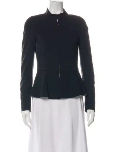 Pre-owned Escada Blazer In Black